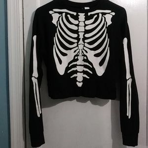 Halloween Skeleton Crew Neck (Glow in the Dark)